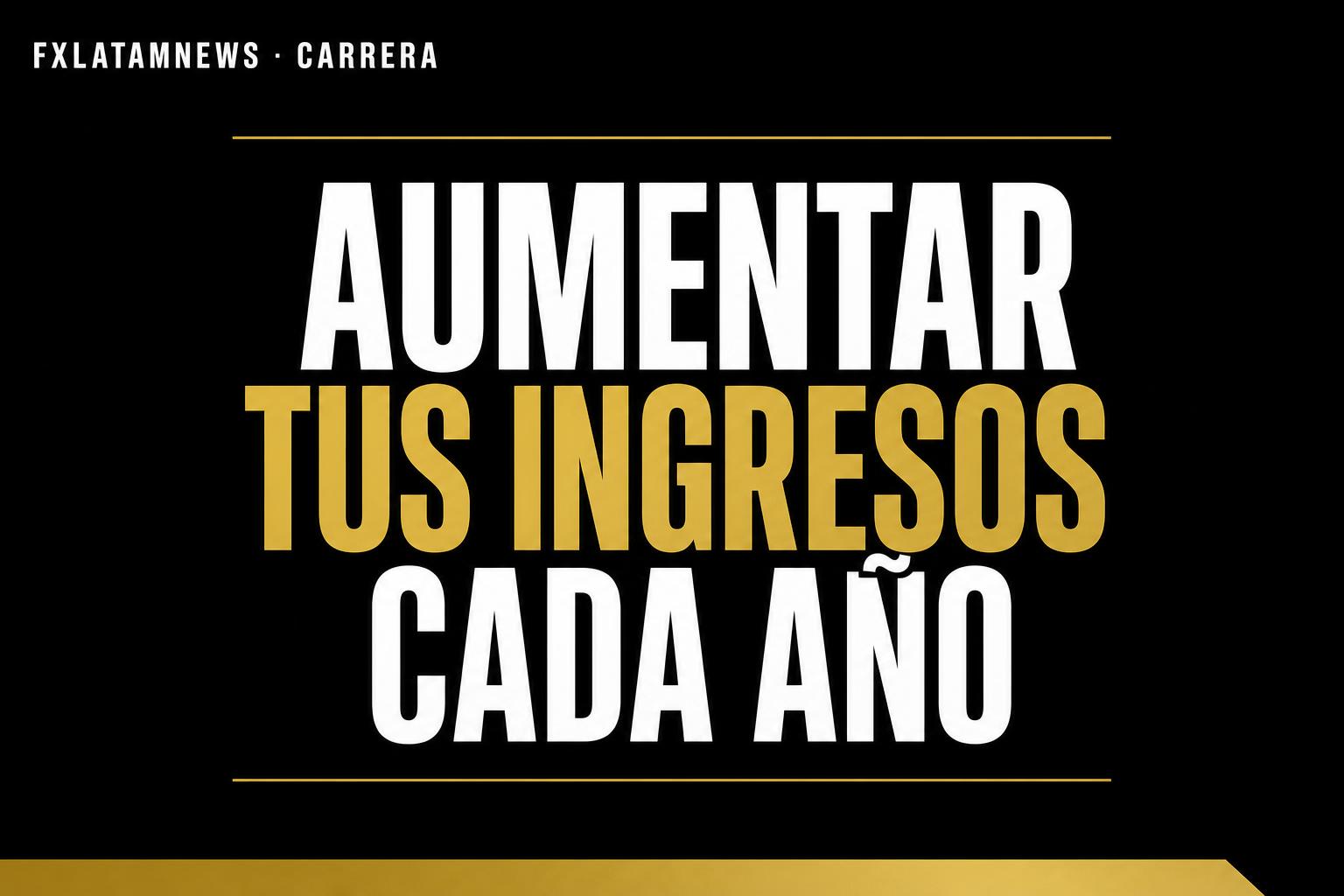 ¿Por qué algunas personas aumentan sus ingresos cada año?