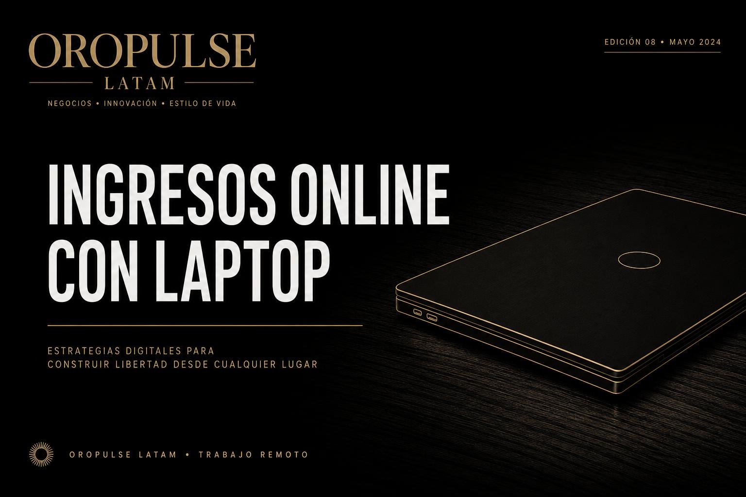 ¿Cómo ganar dinero con una laptop desde casa?