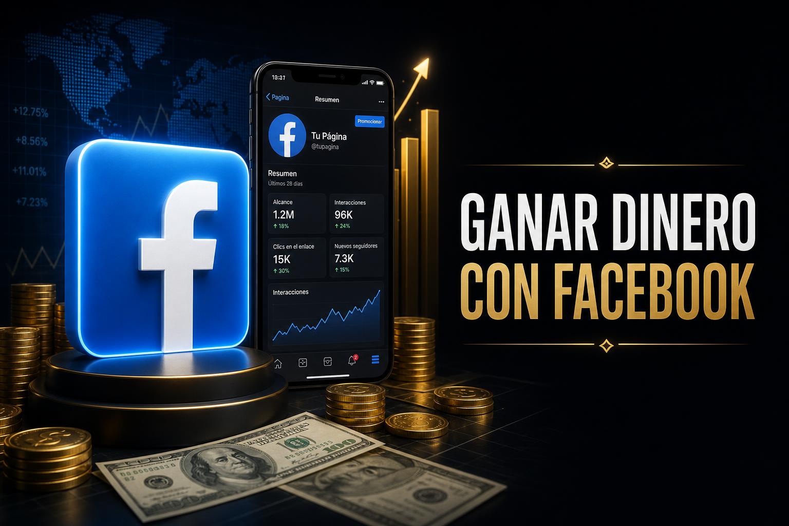 ¿Cómo ganar dinero con Facebook en 2026?