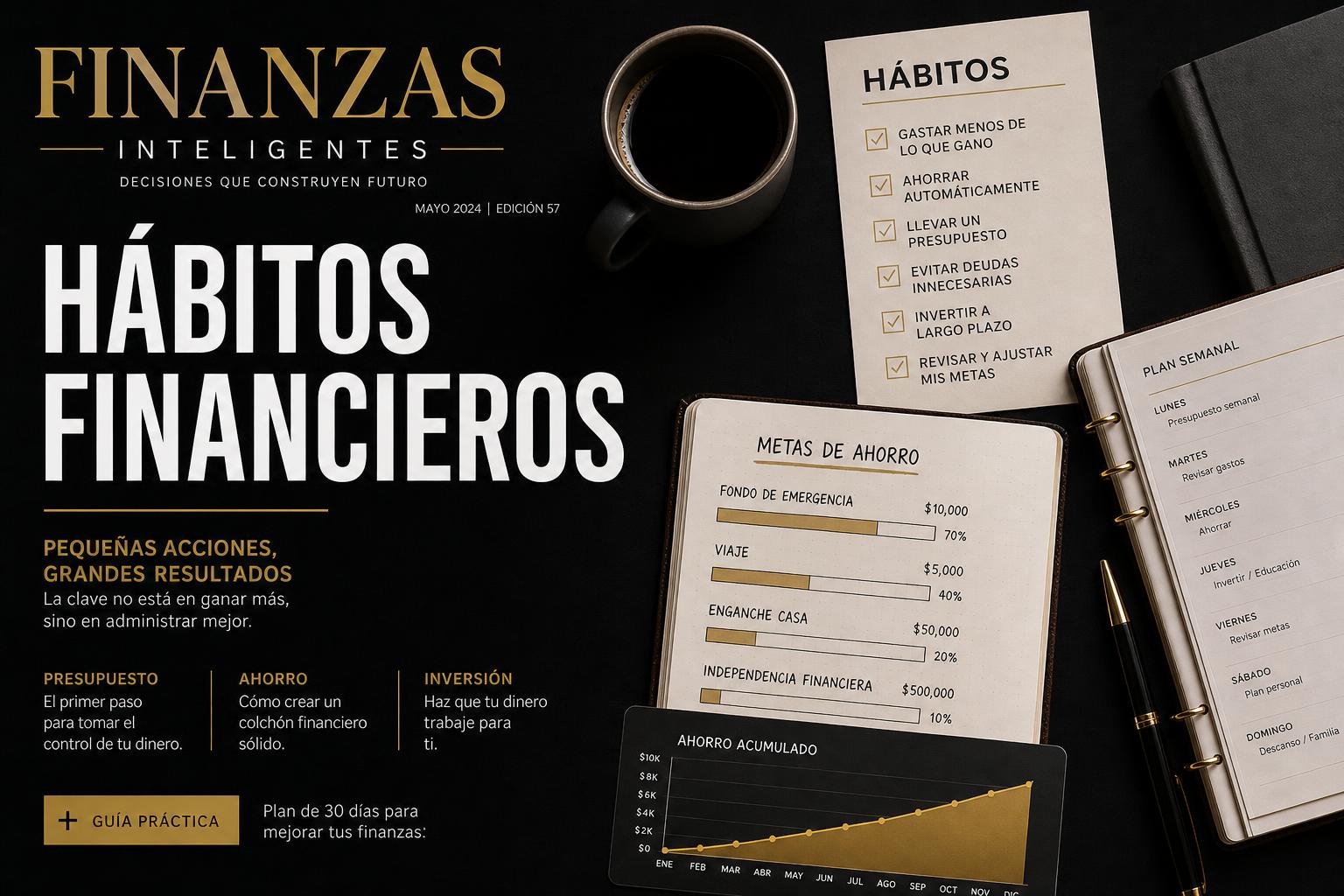 Los 10 hábitos financieros que pueden cambiar tu vida