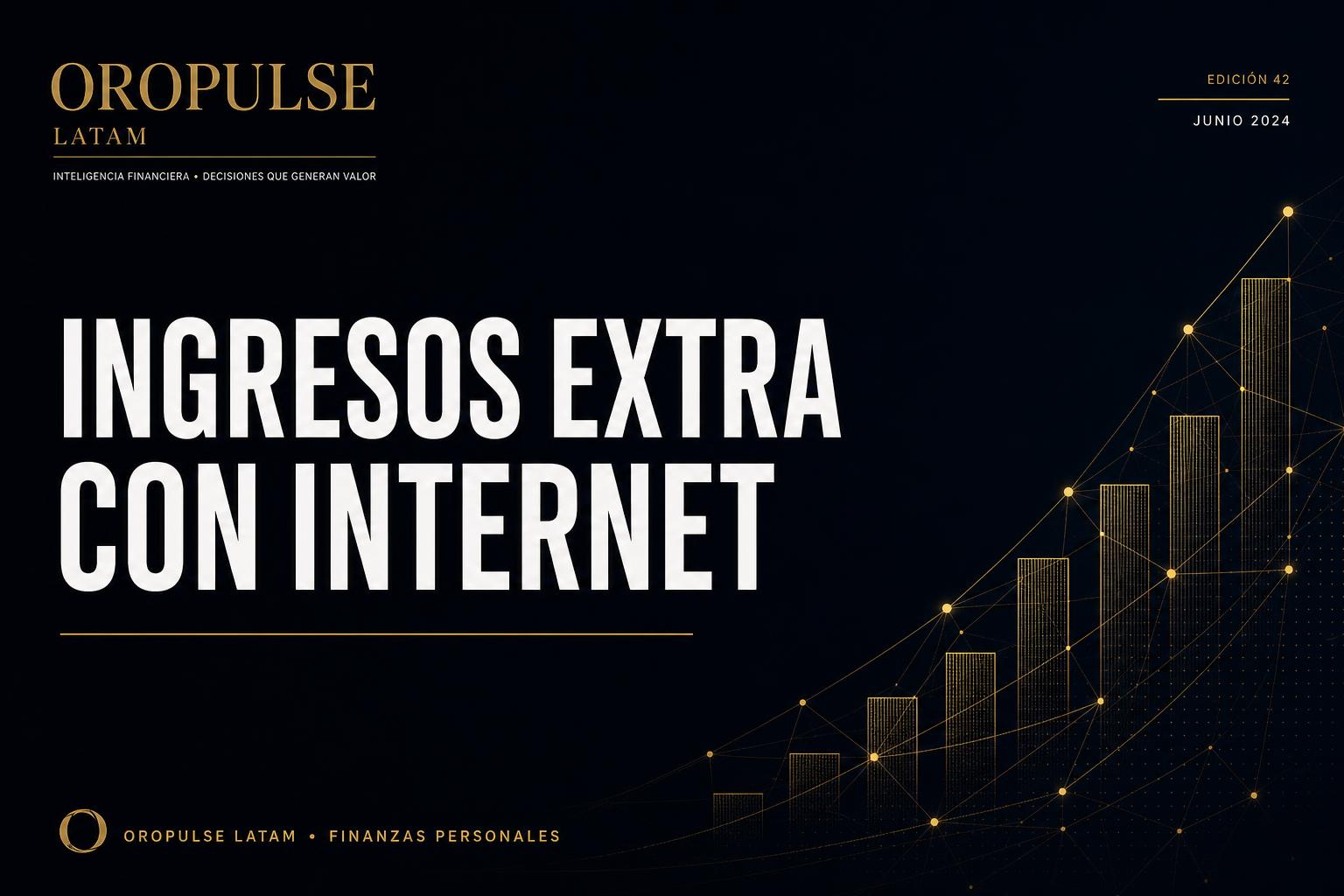 ¿Cómo crear una fuente de ingresos extra usando Internet?