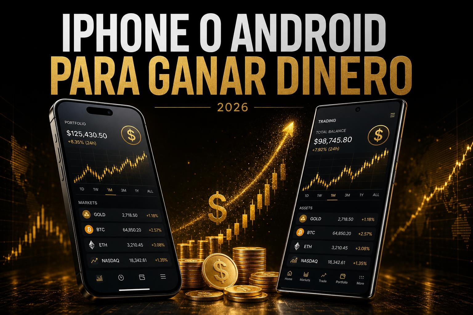 ¿Cómo ganar dinero con un iPhone o Android en 2026?