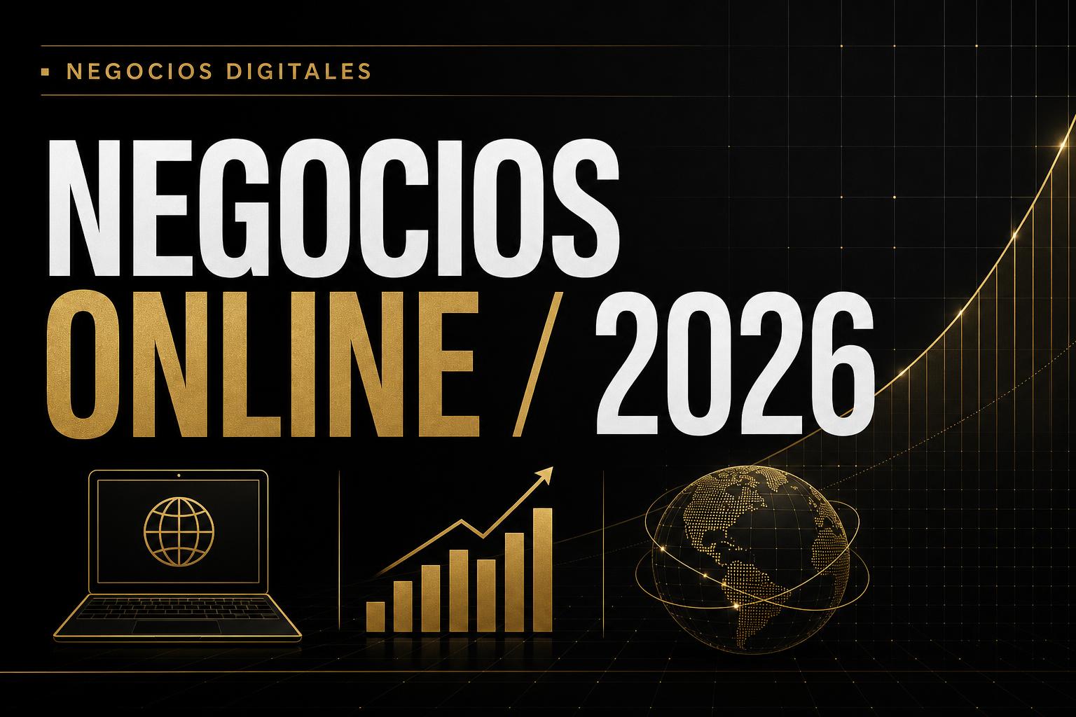 10 negocios online que puedes empezar con poco dinero en 2026