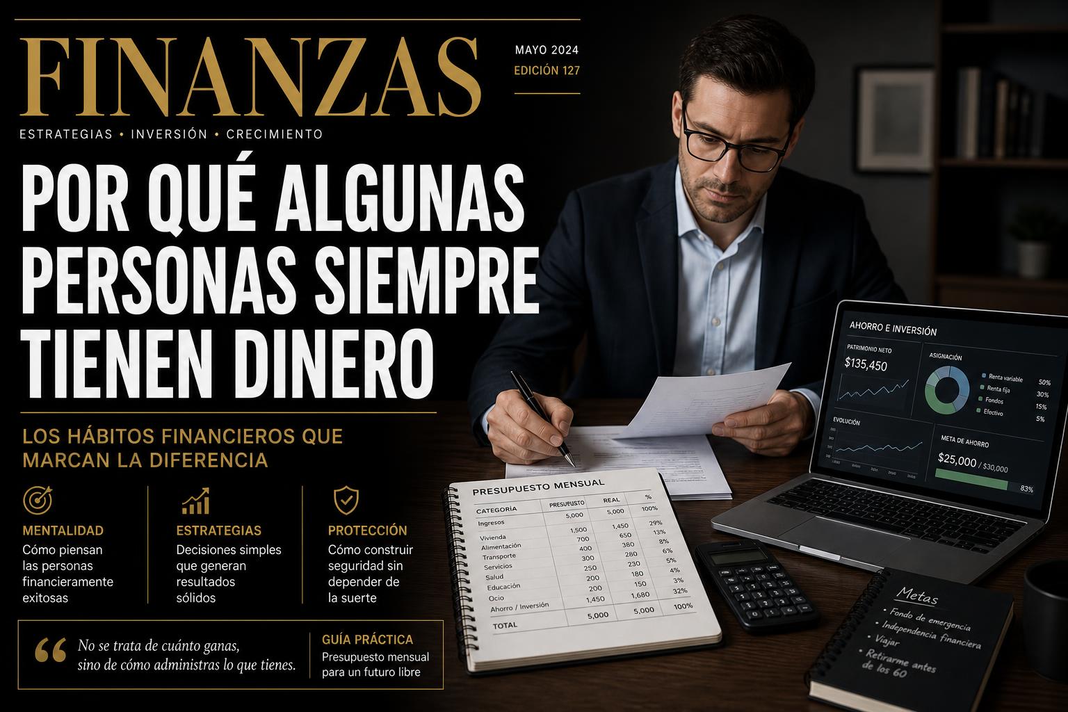 ¿Por qué algunas personas siempre tienen dinero y otras no?