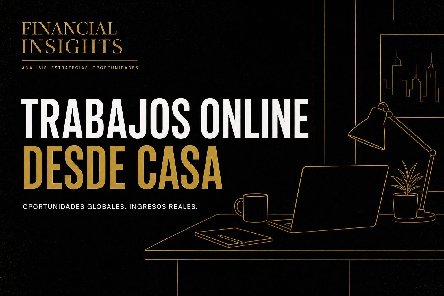 10 trabajos online que puedes hacer desde casa en 2026