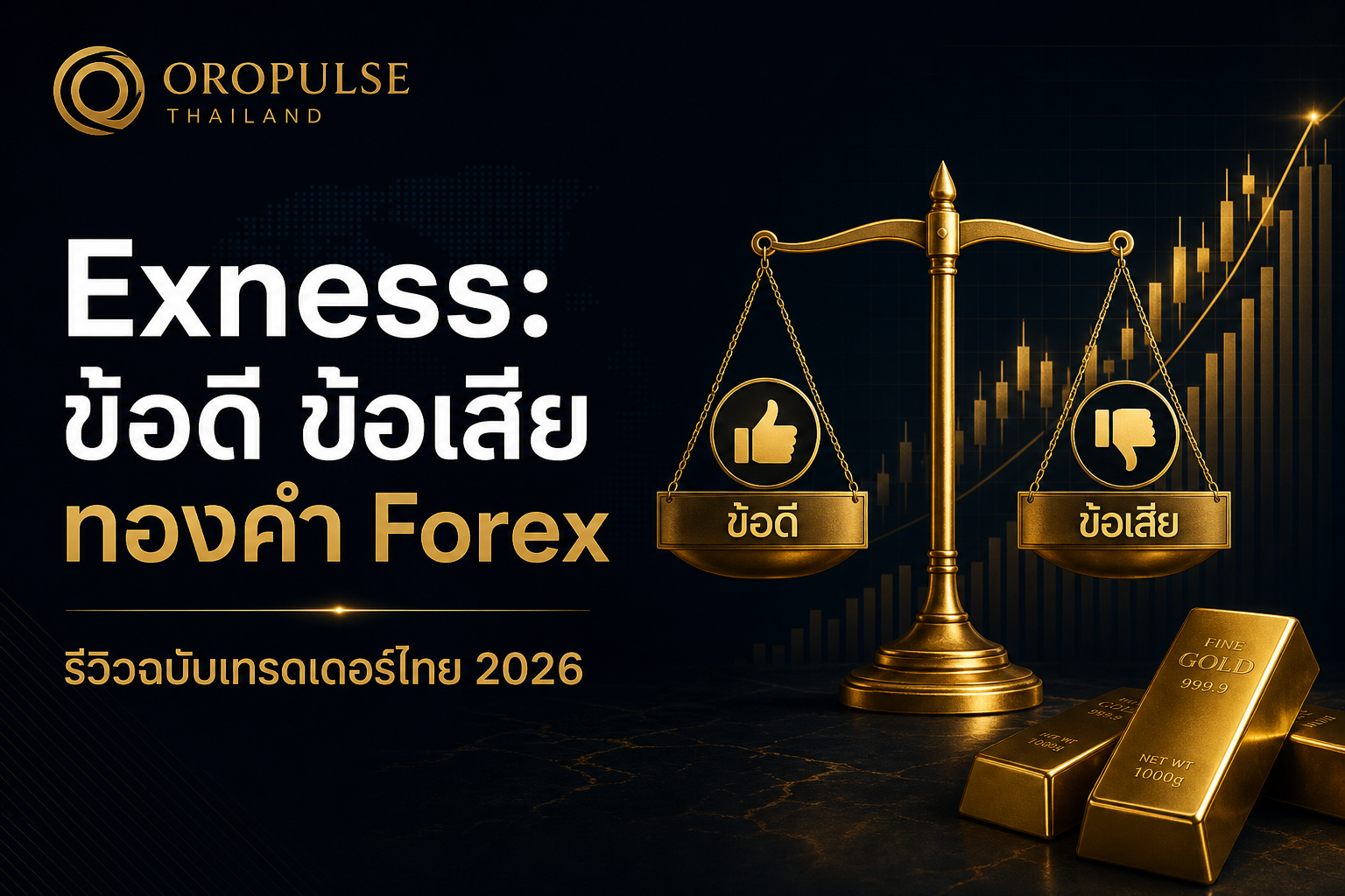 ข้อดี-ข้อเสียของ Exness สำหรับเทรดเดอร์ทองคำและ Forex ในไทย
