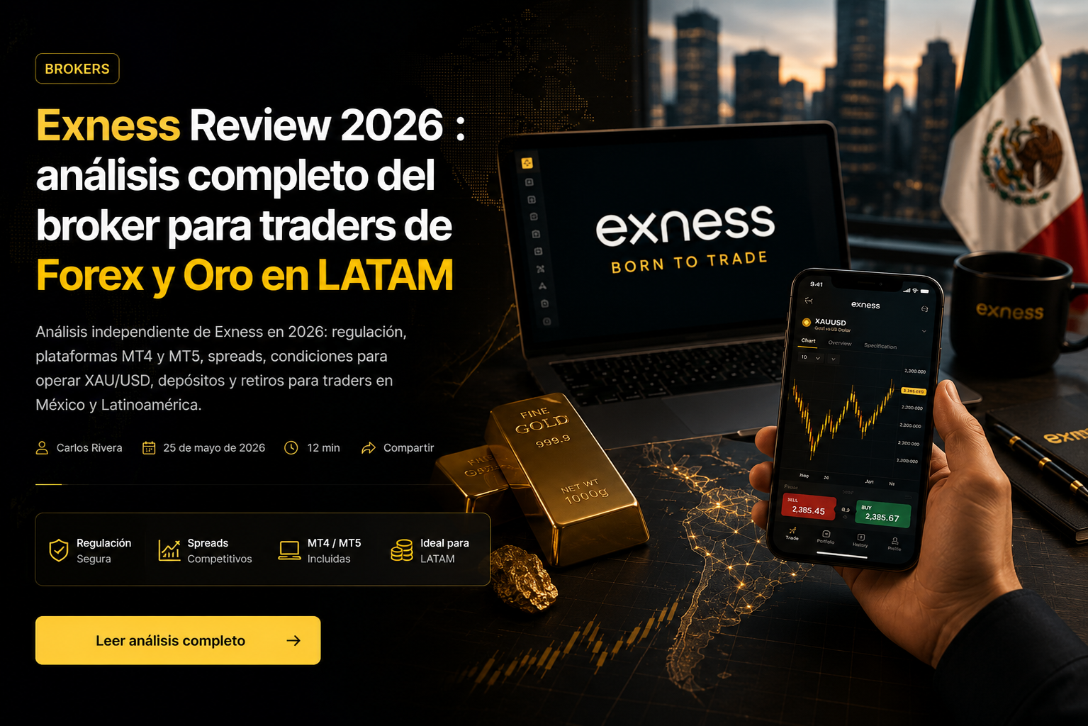 Exness Review 2026: รีวิวฉบับสมบูรณ์สำหรับเทรดเดอร์ไทย Forex และทองคำ