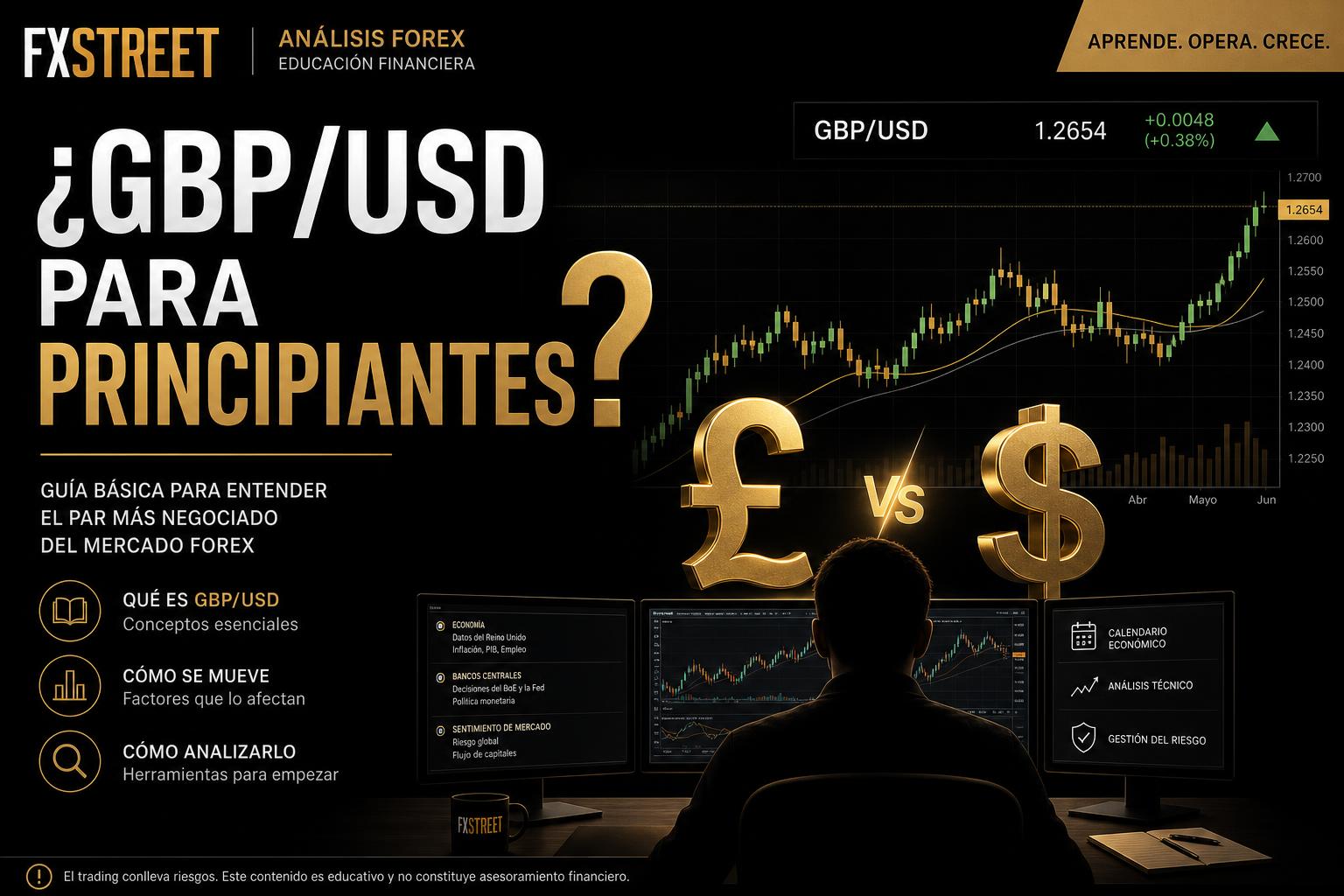 ¿Es GBP/USD una buena opción para principiantes?